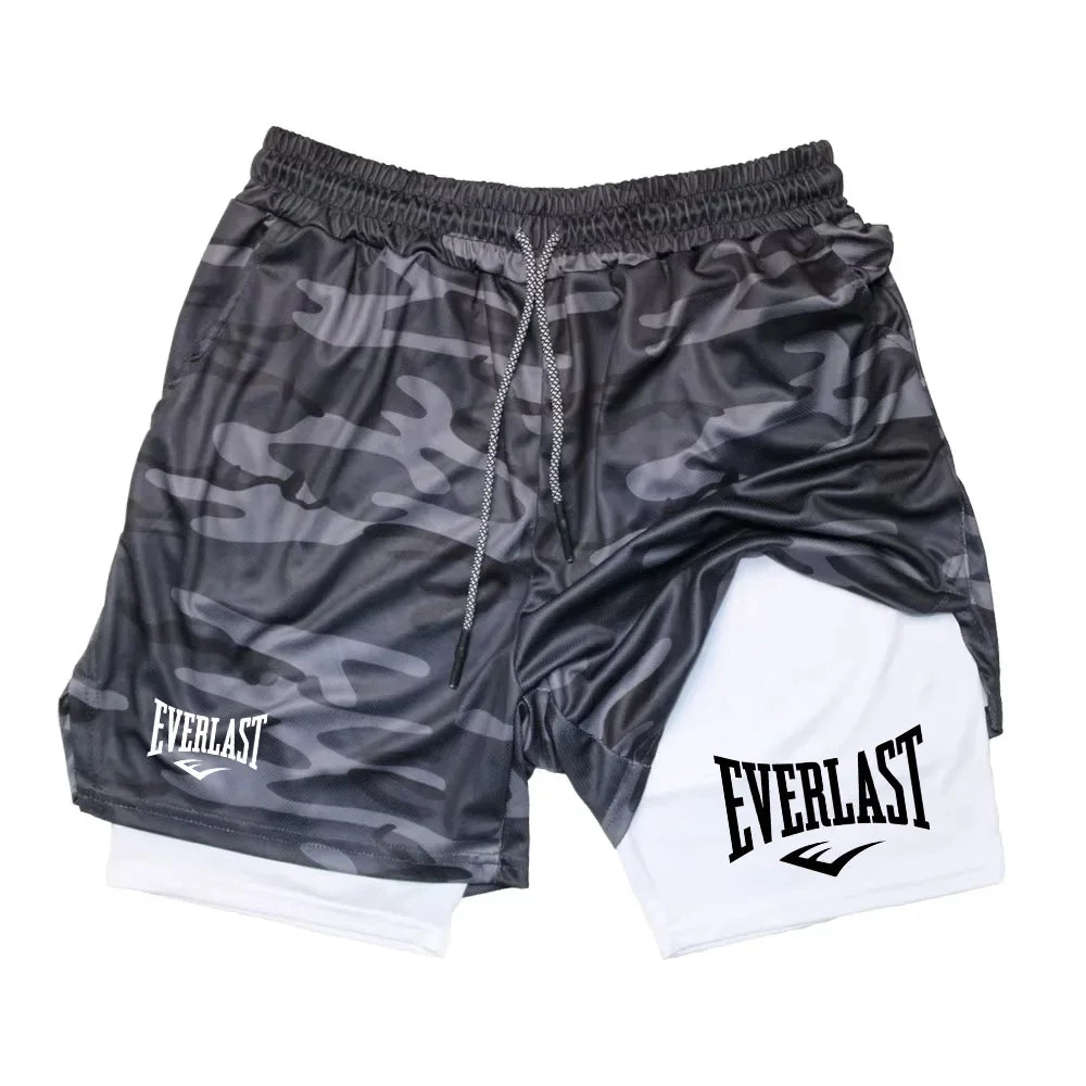 Shorts Everlast 2 en 1 - Entrenamiento de Alto Rendimiento