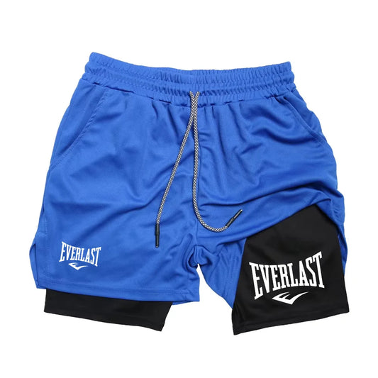 Shorts Everlast 2 en 1 - Entrenamiento de Alto Rendimiento