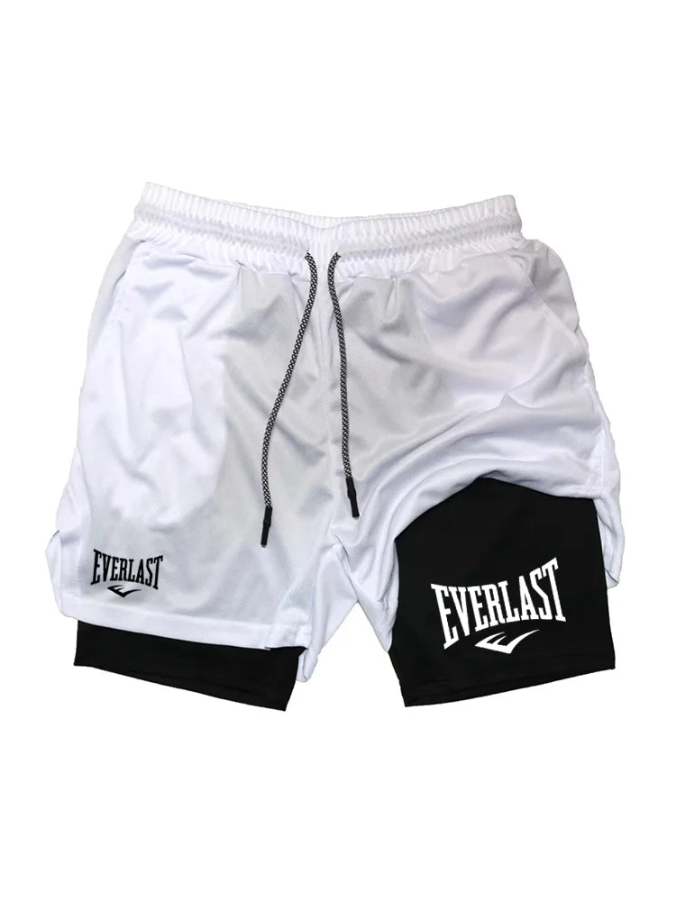 Shorts Everlast 2 en 1 - Entrenamiento de Alto Rendimiento