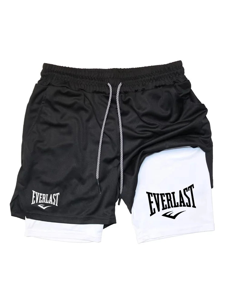 Shorts Everlast 2 en 1 - Entrenamiento de Alto Rendimiento